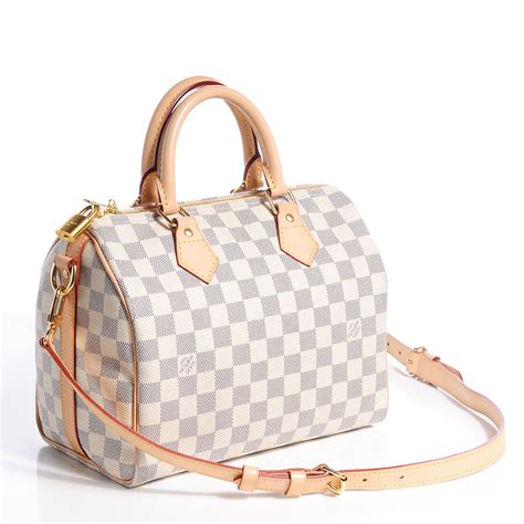 lv speedy bandouliere 25 damier azur|louis vuitton speedy 25 cognac.